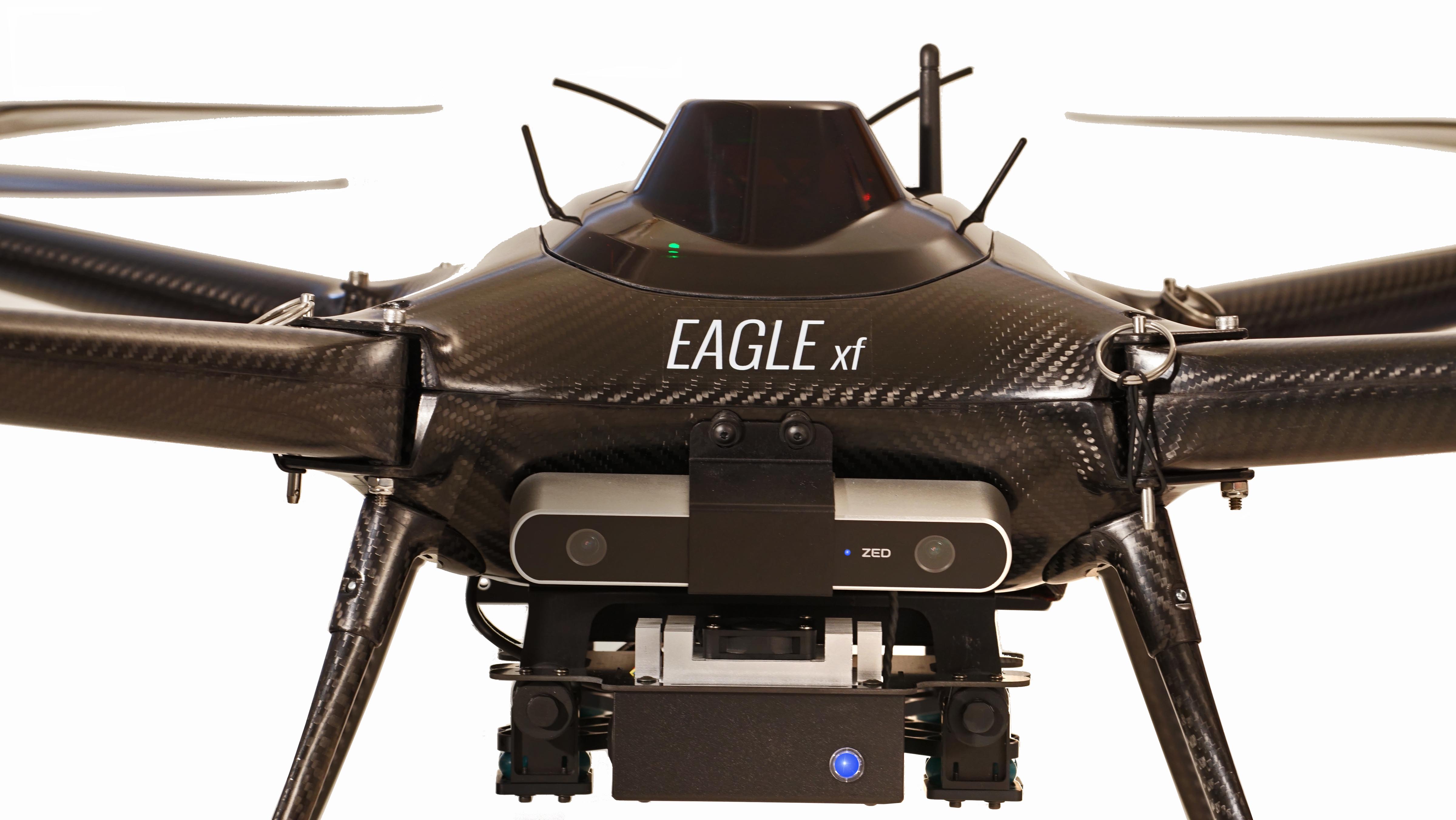 UAVA Eagle XF Equipped with Sense and Avoid System